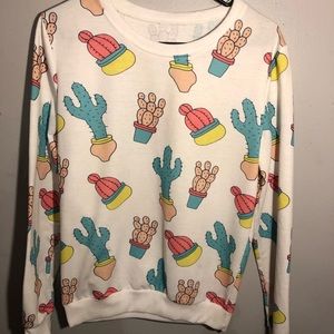 Tumblr Cactus Sweater